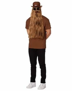 Adult Cousin Itt Costume Kit - The Addams Family -Spook & Style Shop 01568922 c