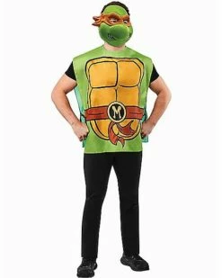 Adult Michelangelo Teenage Mutant Ninja Turtles Costume Kit - Ben Coop -Spook & Style Shop 01570076 c