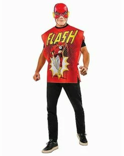 Adult The Flash Costume Kit - Ben Cooper -Spook & Style Shop 01570084 c