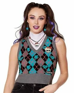 Adult Monster High Alumni Sweater Vest