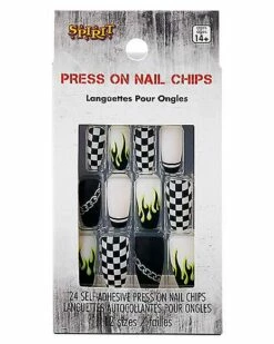 Punk Rock Press On Nails -Spook & Style Shop 01575158 c