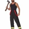 Adult Firefighter Costume Kit
