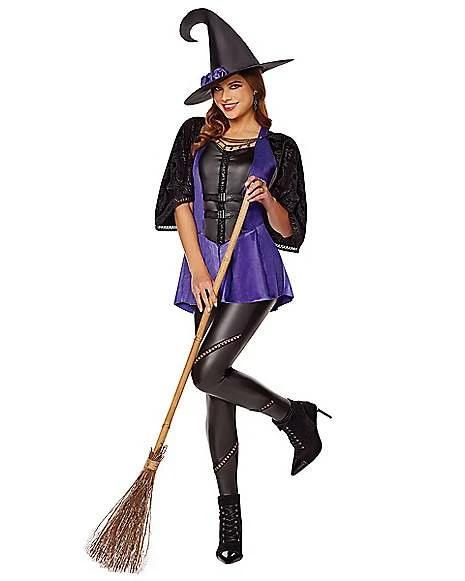 Adult Wicked Spell Caster Witch Costume 1 Adult Wicked Spell Caster Witch Costume
