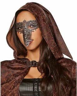 Adult Hooded Plague Doctor Costume -Spook & Style Shop 01577030 c