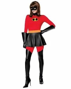 Adult Mrs. Incredible Catsuit Costume - The Incredibles