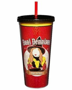 Dani Dennison Cup With Straw 20 Oz. - Hocus Pocus
