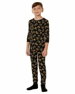 Kids Jack-O'-Lantern Pajama Set