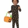 Toddler Jack-O'-Lantern Pajama Set