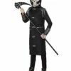 Kids Skeleton Undertaker Costume