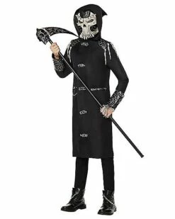 Kids Skeleton Undertaker Costume