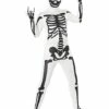 Black And White Skeleton Skin Suit Costume