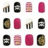 Kids Pirate Press On Nails