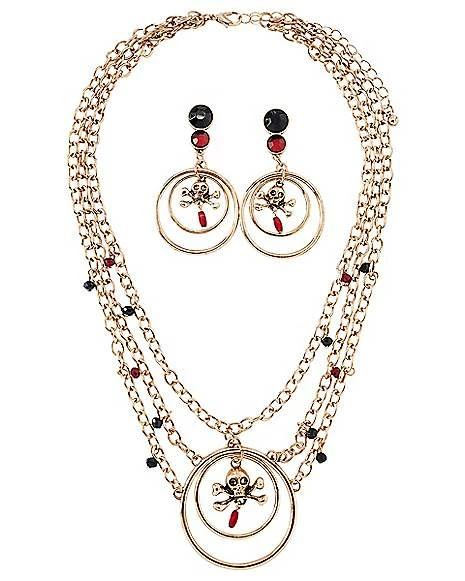 Kids Pirate Jewelry Set 1 Kids Pirate Jewelry Set