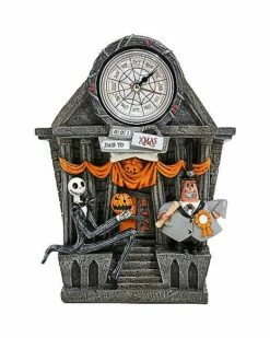 Town Hall Table Clock And Bank - The Nightmare Before Christmas
