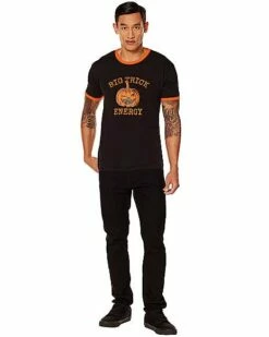 Adult Big Trick Energy T Shirt -Spook & Style Shop 01583368 c