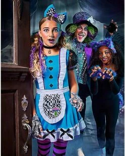 Kids Dark Alice Dress Costume -Spook & Style Shop 01584101 c