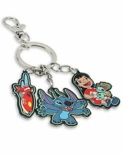 Lilo & Stitch Charm Keychain -Spook & Style Shop 01584341 b