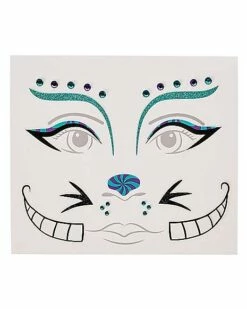 Mischievous Cat Face Decals