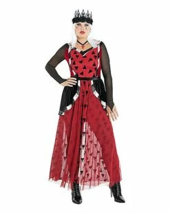 Adult Twisted Queen Of Hearts Costume -Spook & Style Shop 01585694 c