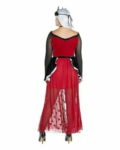 Adult Twisted Queen Of Hearts Costume -Spook & Style Shop 01585694 d