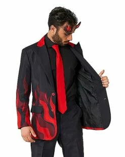 Adult Devil Party Suit -Spook & Style Shop 01589134 d