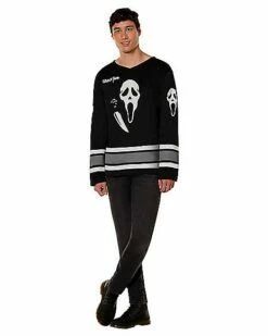 Adult Ghost Face Jersey -Spook & Style Shop 01591049 c
