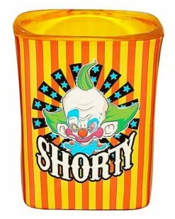 Killer Klowns From Outer Space Mini Glass Set 2 Oz. - 4 Pack -Spook & Style Shop 01591130 b