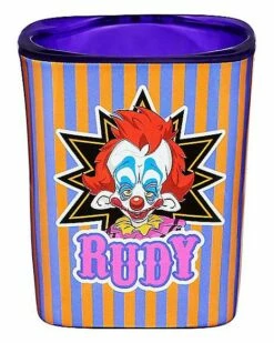 Killer Klowns From Outer Space Mini Glass Set 2 Oz. - 4 Pack -Spook & Style Shop 01591130 c