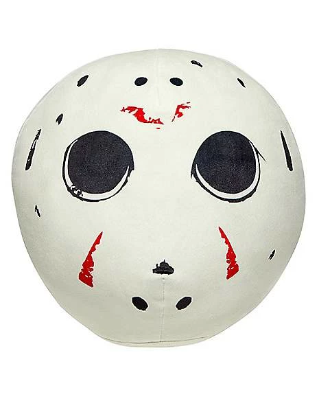 Jason Voorhees Mask Cloud Pillow - Friday The 13th 1 Jason Voorhees Mask Cloud Pillow - Friday The 13th