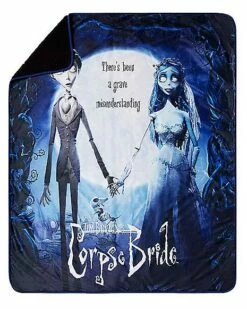 Corpse Bride Fleece Blanket -Spook & Style Shop 01591973 b
