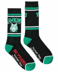 Go Tigers Crew Socks - Stranger Things
