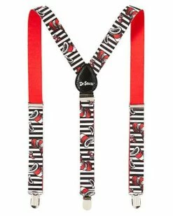 Cat In The Hat Suspenders - Dr. Seuss -Spook & Style Shop 01595164 c