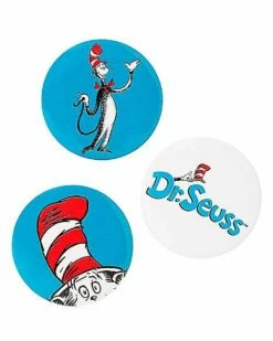 Cat In The Hat Suspenders - Dr. Seuss -Spook & Style Shop 01595164 d