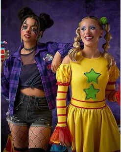 Adult Killer Klowns From Outer Space Flannel Shirt -Spook & Style Shop 01597632 c