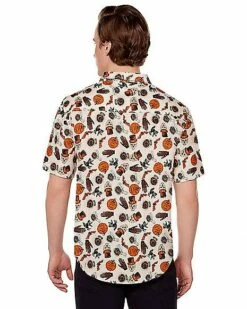 Adult Vintage Button Up Shirt -Spook & Style Shop 01599638 b
