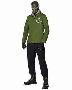 Adult The Riddler Jacket - The Batman -Spook & Style Shop 01601400 c