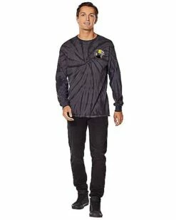 Spirit Halloween Tie Dye Long Sleeve T Shirt