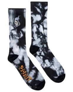 Spirit Halloween Tie Dye Crew Socks