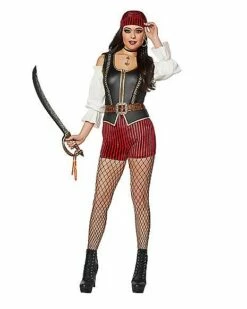 Adult Pirate Romper Costume