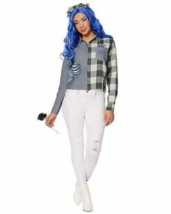 Adult Emily Flannel Shirt - Corpse Bride