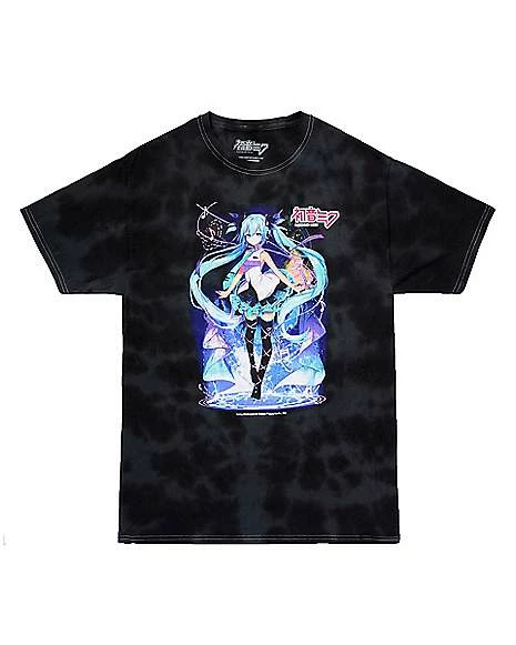 Tie Dye Hatsune Miku T Shirt 1 Tie Dye Hatsune Miku T Shirt