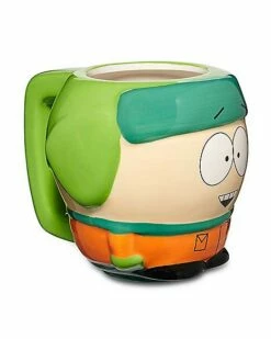 Molded Chibi Kyle Coffee Mug - South Park -Spook & Style Shop 03868346 d