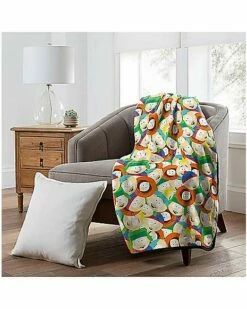 South Park Neon Boys Sherpa Fleece Blanket -Spook & Style Shop 04127577 d