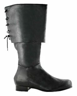 Black Pirate Boots