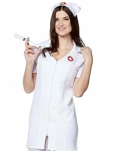 Adult Hot Flash Nurse Costume -Spook & Style Shop 07132756 c