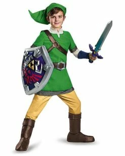 Kids Link Costume Deluxe - The Legend Of Zelda