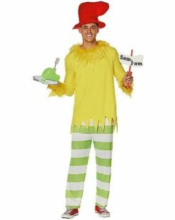 Adult Sam I Am Costume - Dr. Seuss -Spook & Style Shop 07403066 c