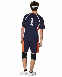 Adult Navy Volleyball Uniform Costume -Spook & Style Shop 07423742 b