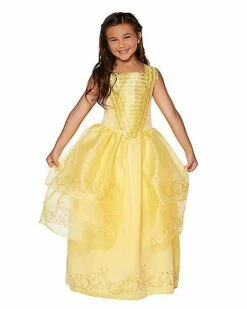 Kids Belle Costume Deluxe - Beauty And The Beast Movie