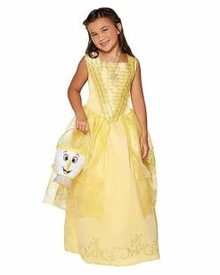Kids Belle Costume Deluxe - Beauty And The Beast Movie -Spook & Style Shop 07448772 c